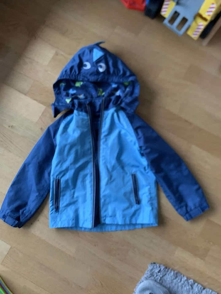 Regenjacke dünn blau Dino impidimpi 98/104