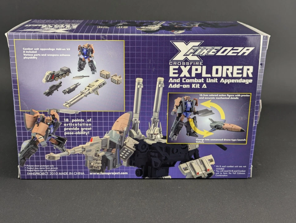 FansProject Explorer Add-On Kit A complete TF-Crossfire 02A 3rd Party Upgrade - Image 3 of 4