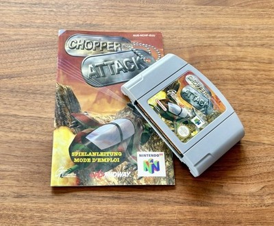 Chopper Attack - Nintendo 64 N64 - Modul mit Spielanleitung