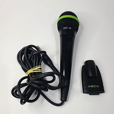Original Og Xbox Wired Microphone With Mad Catz Microphone Adapter - Screen Dent Original Og Xbox Wired Microphone With Mad Catz Microphone Adapter - Screen Dent