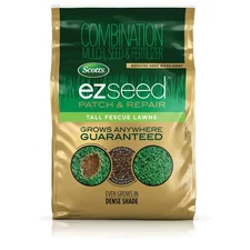 EZ Seed Patch and Repair Tall Fescue Lawns, 40 Lbs., with Mulch, Grass Seed and 