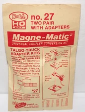 Kadee Ho Scale No. 27 Magne-Matic Universal Coupler Conversion Kit Two Pair