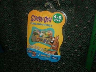 SCOOBY-DOO * V.SMILE * VTECH * Smartridge * Funland Frenzy  * NEW * 4-6 years
