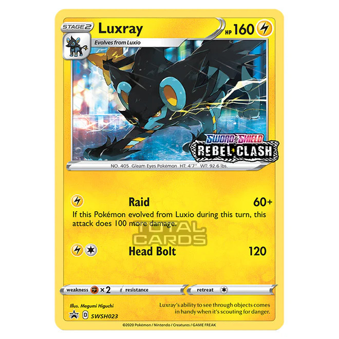 Pokemon - Sword & Shield - SWSH Black Star Promos - Luxray - SWSH023