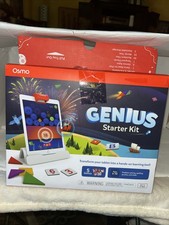 Osmo -Genius Starter Kit for iPad - Multiple Learning Games Ages 6-10 Open Box