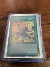 YuGiOh Radiant Typhoon Vision Platinum Secret Rare 1st Edition RA05-EN075 