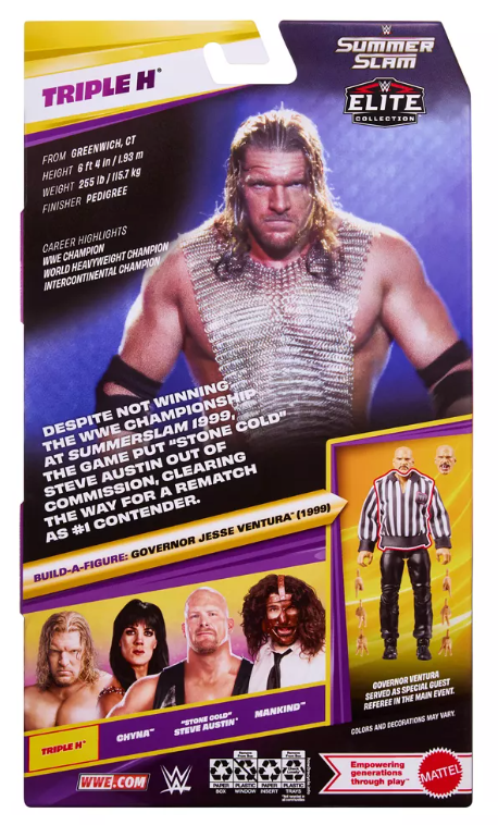 Mattel WWE Summer Slam Elite 2026 - Triple H - 6