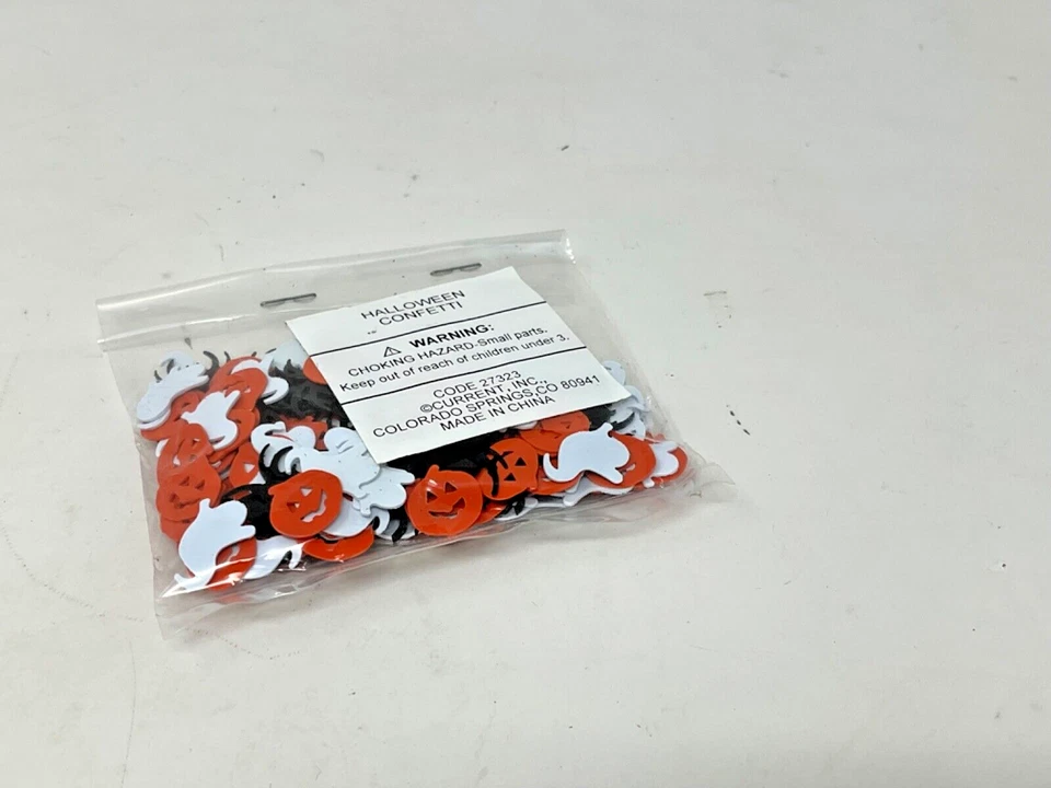 Halloween Surprise Cauldron Filler Sequins Table Scatter Snowglobe Vase Fill - Image 2 of 3