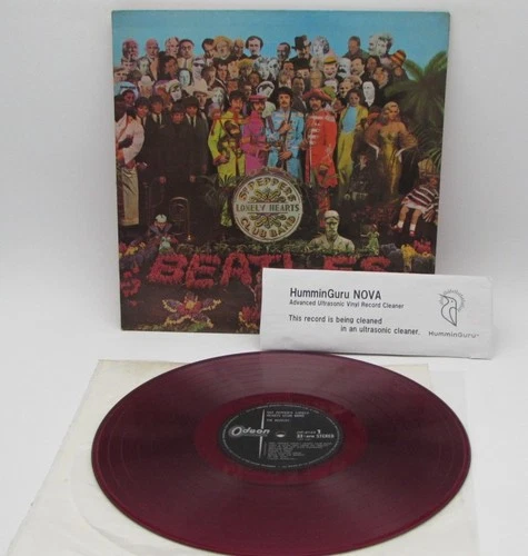 The Beatles Sgt. Pepper's Lonely Hearts Club Band Japan Red Vinyl OP8163 S2134