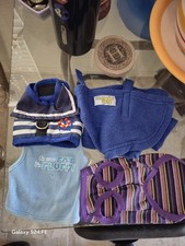 Clothes for Small Dog. 4 Outfits Included Size Small.