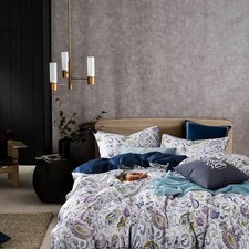 Duvet Cover King Size Set Boho Floral Pattern King Duvet Cover Set for King Size