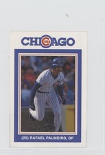 1988 David Berg Chicago Cubs Rafael Palmeiro #25 sq1