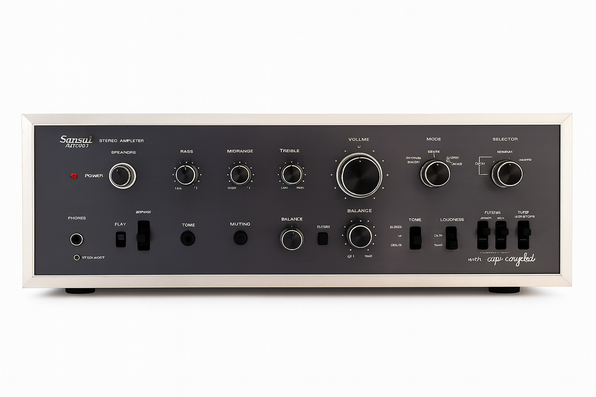 Ampli hi-fi vintage Sansui AU-9500 SSP restauré et optimisé + garantie