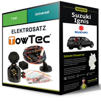 Elektrosatz 7-Pol Universell für Suzuki Ignis 09.2003-12.2007 NEU