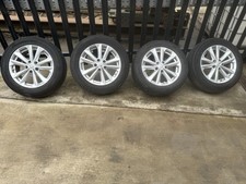 2014-2017 NISSAN QASHQAI J11 17" ALLOY WHEELS SET OF 4 & TYRES 215 60 R17
