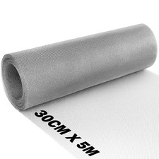 BLOSTM 304 Stainless Steel Wire Mesh Roll Rustproof Windows Cover Home 30cm x 5m