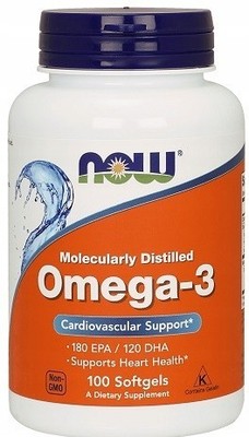 Now Foods Omega-3 180 EPA 120 DHA 200 Kapseln