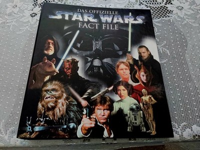 Das offizielle Star Wars Fact File Sammelordner Mappe mit 6 Kategorien Vintage