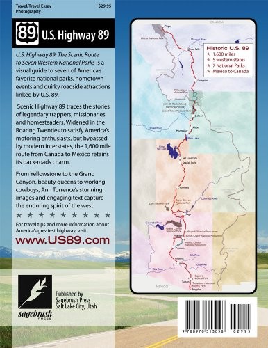 U.S. Highway 89: The Scenic Route to Seven Western National Parks ...