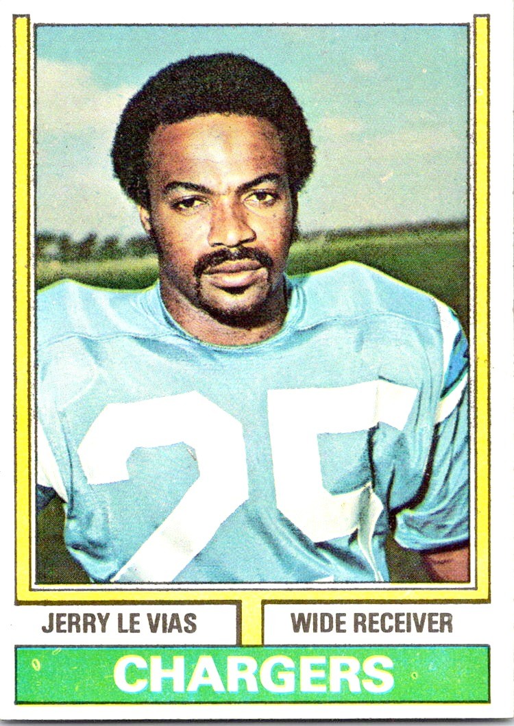 1974 Topps - Jerry LeVias #457 - Very Good