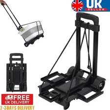 Heavy Duty Folding Lightweight Hand Sack Trolley Cart Wheel Truck Barrow UK