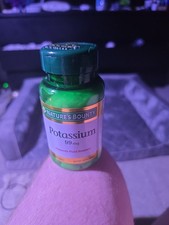 Nature's Bounty Potassium Gluconate 99mg - 100 Capsules - EXP 03/26