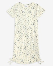 Hello Kitty Girls Side-Cinch Dress - WHITE sz YM 8/10 - NWT