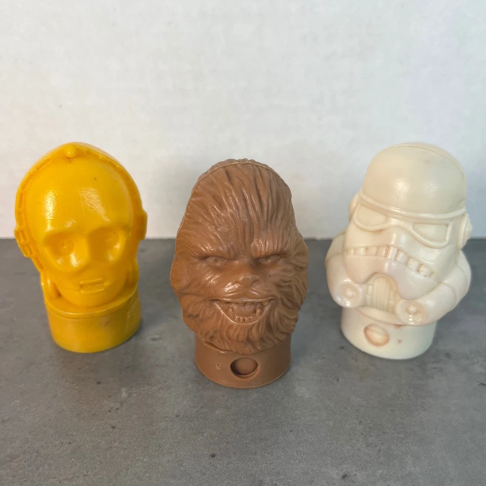 Contenedores de caramelos de colección Star Wars Empire Strikes Back C3PO Chewbacca Stormtrooper Foto 2 de 4