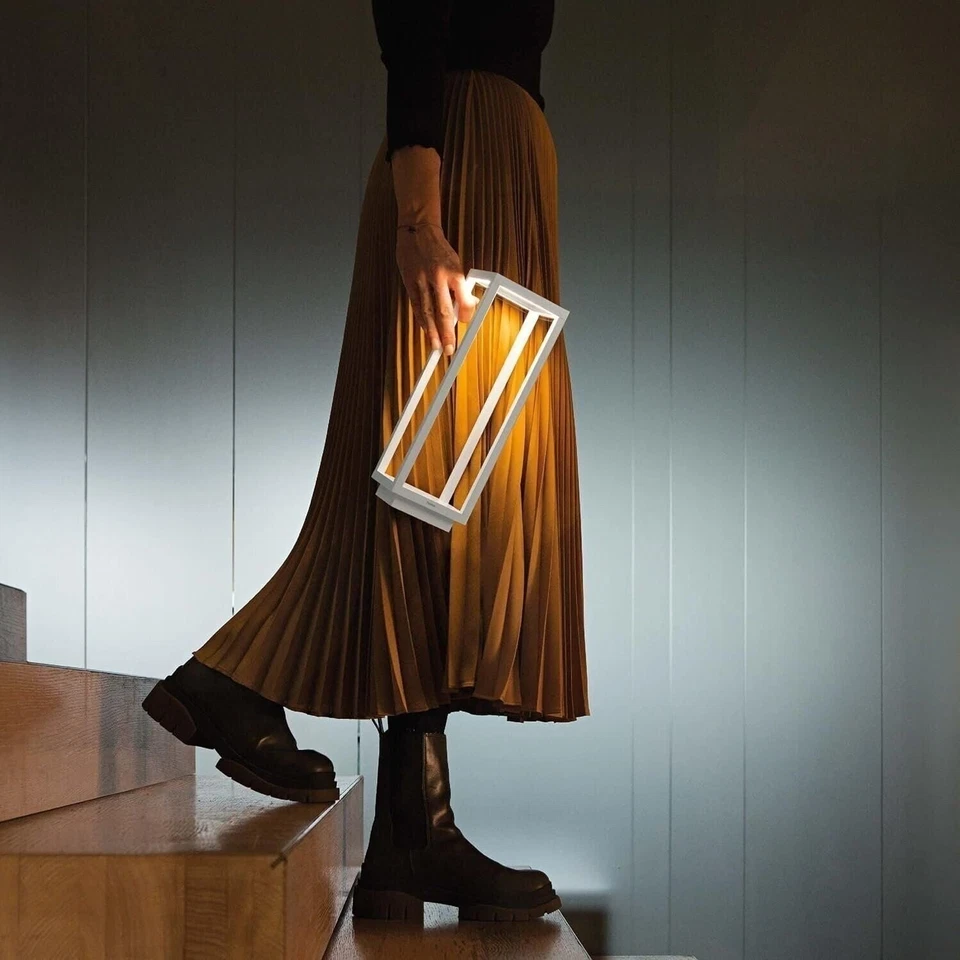 Abajur de mesa Zafferano Home Pro sem fio (branco), interno/externo, recarregável,... - Imagem 2 de 4