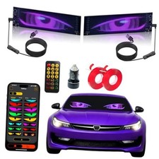 2PCS LED Eyes for Car Windshield, 13.7"x4" Devil Eyes Light for 13.7"x4"-2PCS