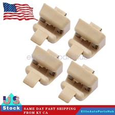 4 Pcs Sun Visor Clips Holders Fits For Mercedes-benz W123 W124 W126 W140 W201