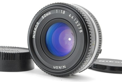 Nikon Ai-s Nikkor 50mm f/1.8 Pancake Lens For FE2 FM2 F3 [MINT]From JAPAN