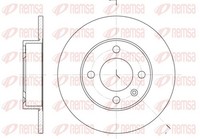2X Bremsscheibe Remsa 6616.00 FüR 6V2 6E1 Seat 6X1 Arosa Classic VW Lupo Polo 3