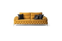Sofa 3 Sitzer Textil Sofas Couch Polster Luxus MöBel Moderner Dreisitzer Neu