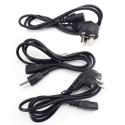 1.5M IEC C13 AC Power Supply Cable Monitor PC Computer Printer Line Wire Cord