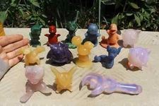 1pcs  more then   2.0'' carving pokemon- 60 kinds to choose