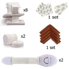 Safe Sound Magnetic Cabinet Locks Baby Proof Safety Locks for Cabinets Drawers 8