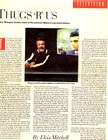 KEN WAHL wiseguy-double dare 5 oz. tv show clippings lot (45 pages) — photo 4