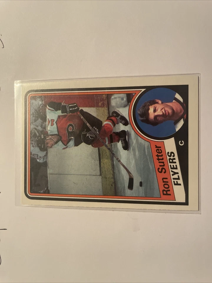 (1) RON SUTTER 1984-85 O-PEE-CHEE # 170 FLYERS  ROOKIE   CARD  - Image 2 of 3