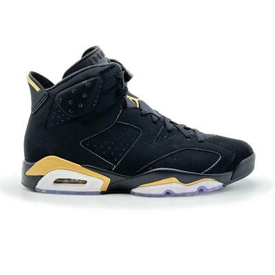 air jordan 6 retro black metallic gold