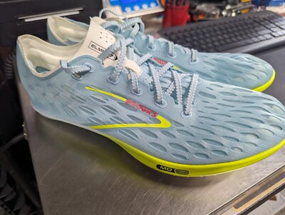 NEW Brooks ELMN8 7 Unisex Running Speed Spike Track Shoe Sz 13
