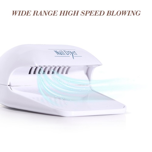 Portable Nail Varnish Polish Blow Dryer Fan Quick Easy Dry for Manicure Pedicure - Picture 2 of 12