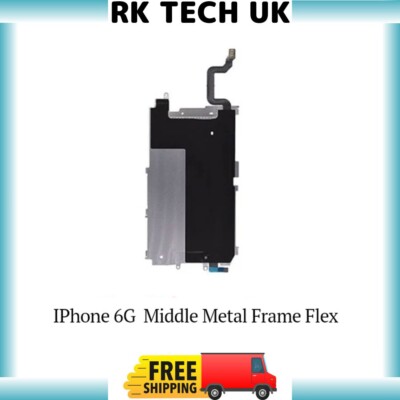 iPhone 6G LCD Bildschirm Metallplatte mit Home Button Flex Hitzeschild Ersatz