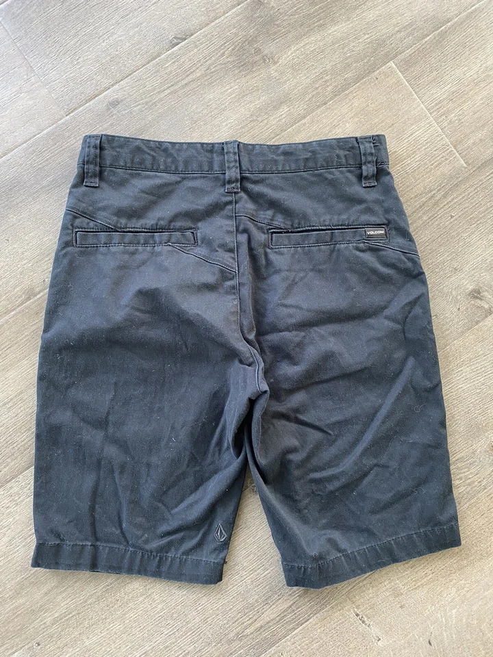Volcom Big Boys' Black Vmonty Shorts Size 28 - Image 3 of 4