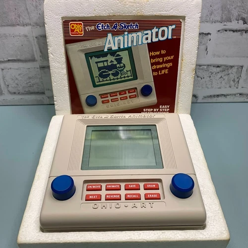 Vintage Ohio Art The Etch A Sketch Animator In Box UNTESTED