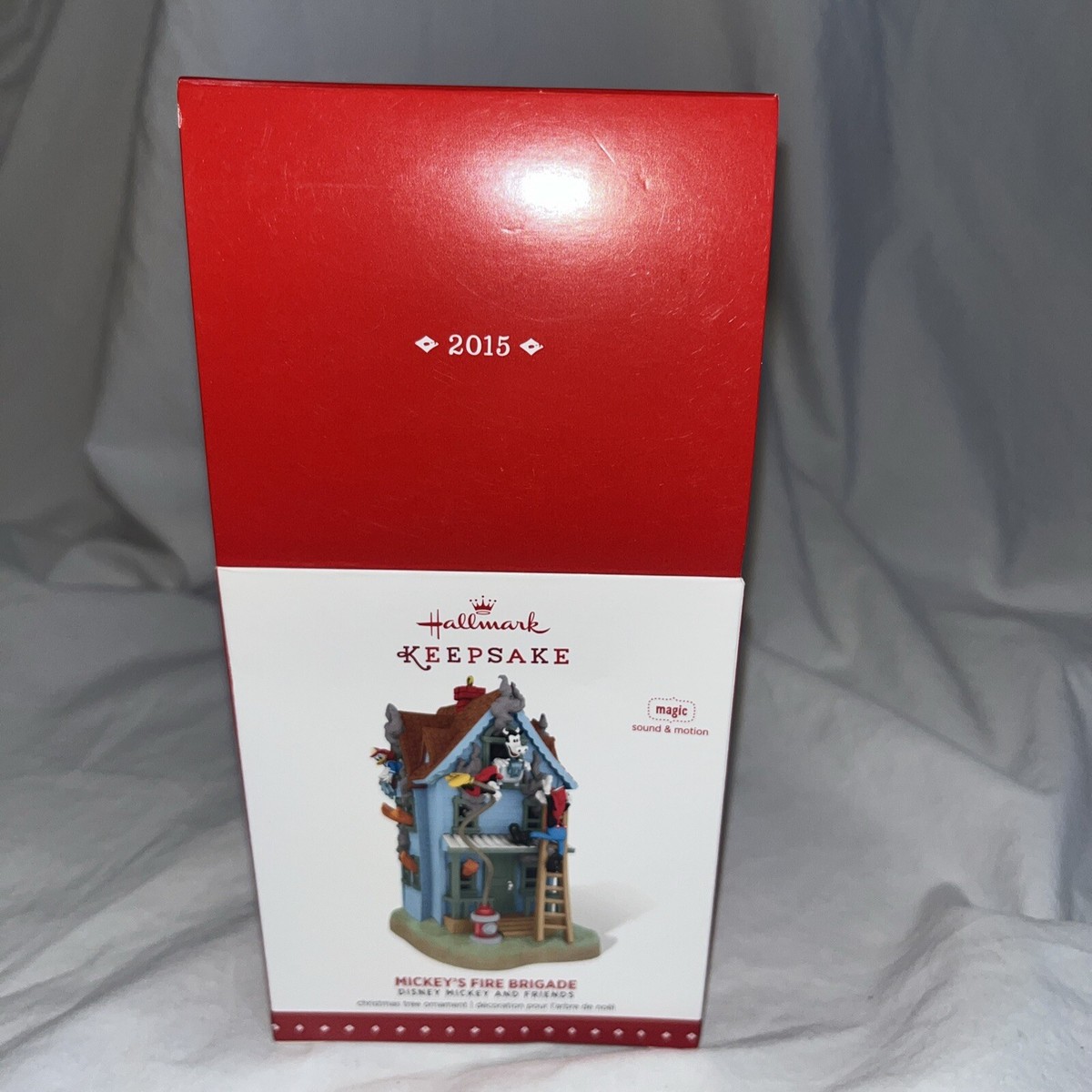 HALLMARK Keepsake Disney Mickey's Fire Brigade Magic Sound HALLMARK Keepsake Disney Mickey's Fire Brigade Magic Sound