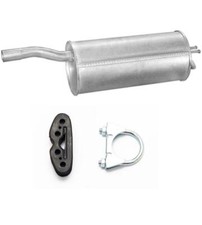 Auspuff Endtopf + Montagesatz Fiat Doblo 1.9D 1.616V 11/2000 - 10/2005 76kW 46kW