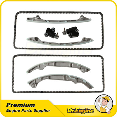 Timing Chain Kit Fit 04-10 Nissan Armada Pathfinder Titan Infiniti QX56 5.6L