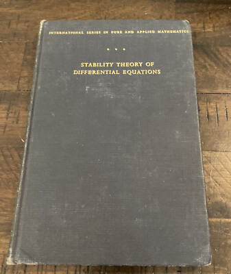 Stability Theory of Differential Equations by Richard Bellman , 1953