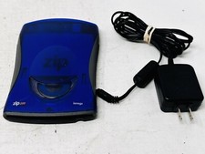 Iomega Zip 250 Z250USBPCMB 250MB USB Power External Disk Drive w/ Power Adapter